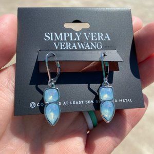 Vera Wang Modern Drop Earrings